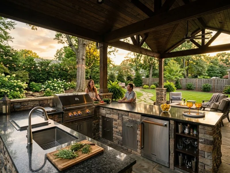 Outdoor Kitchens project